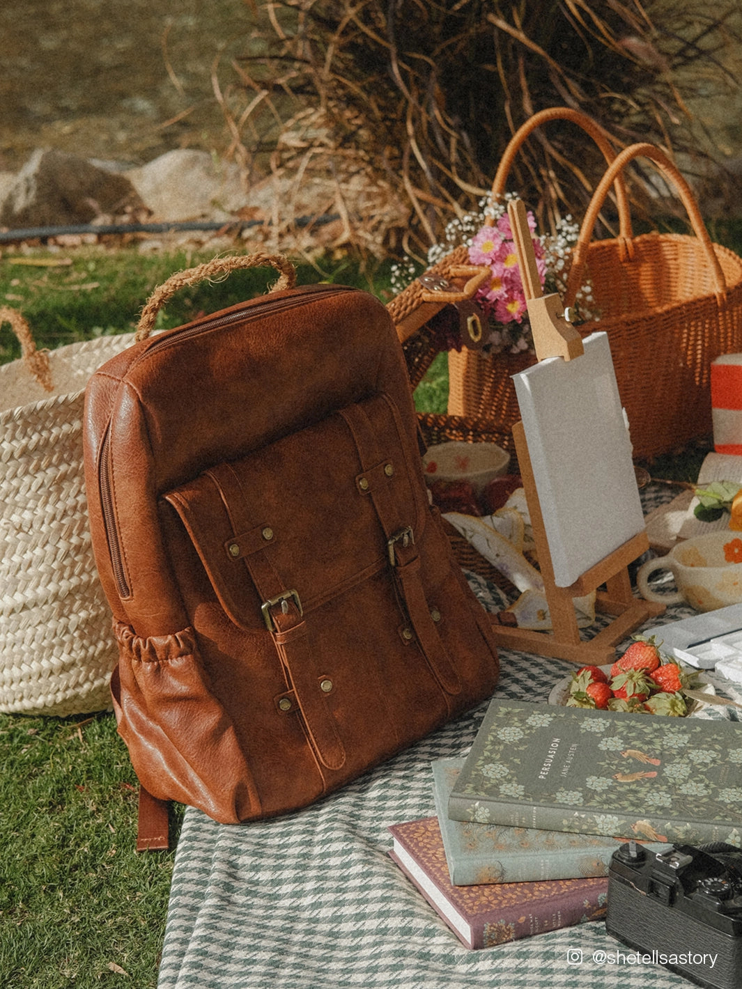 Sac à dos vegan Scarlett à rabat zippé – 15,6 pouces
