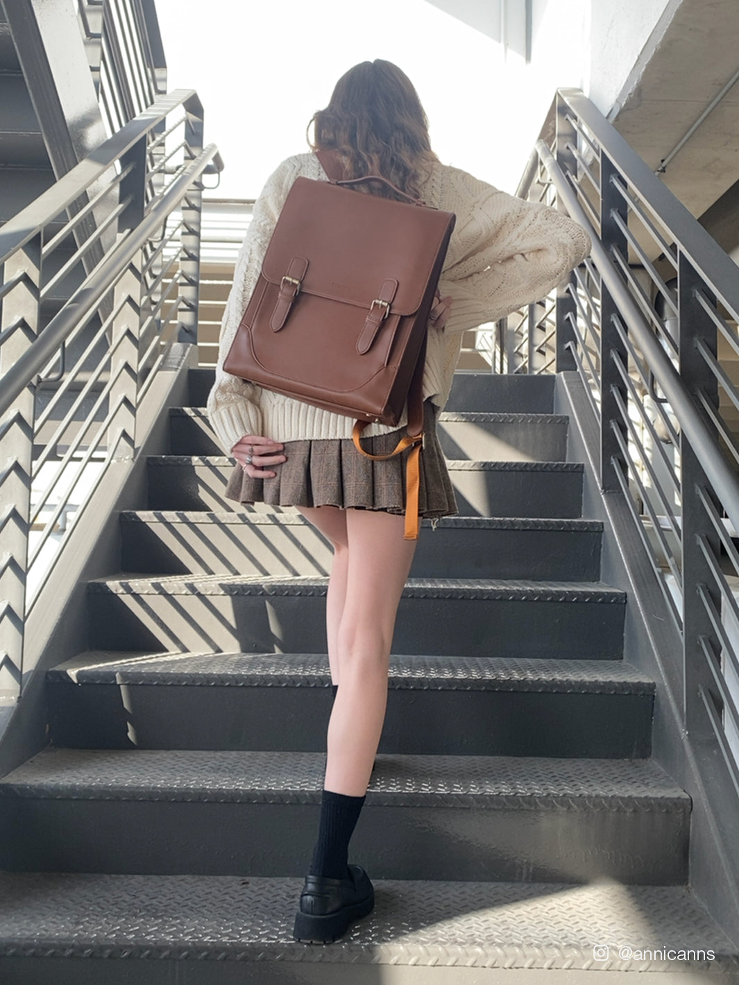 Verbena Vintage Laptop-Rucksackrosa