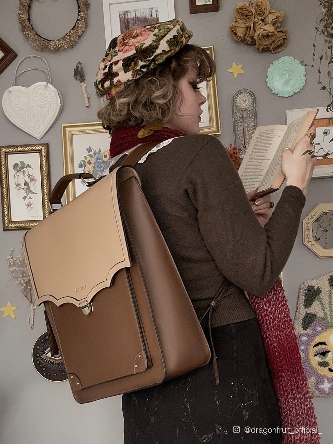 Aria vintage sac à dos pour ordinateurs portables de 11 à 5,6 pouces