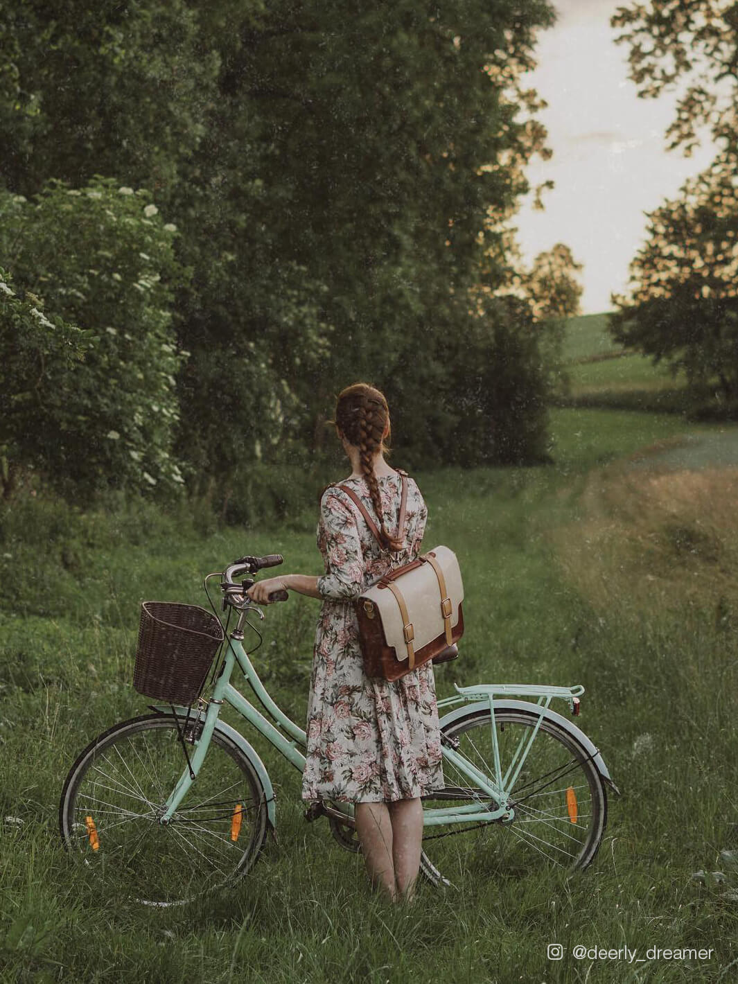 Charlie Unisex Vintage Vegane Aktentasche