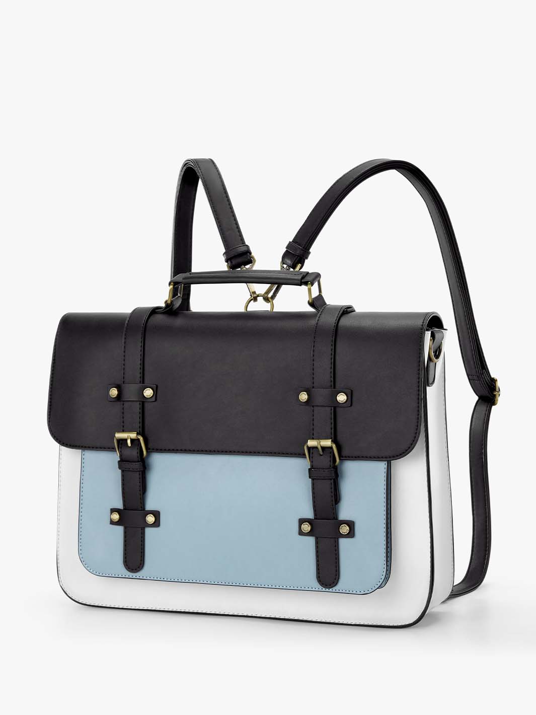 Porte-documents Sombre Vintage - Bleu