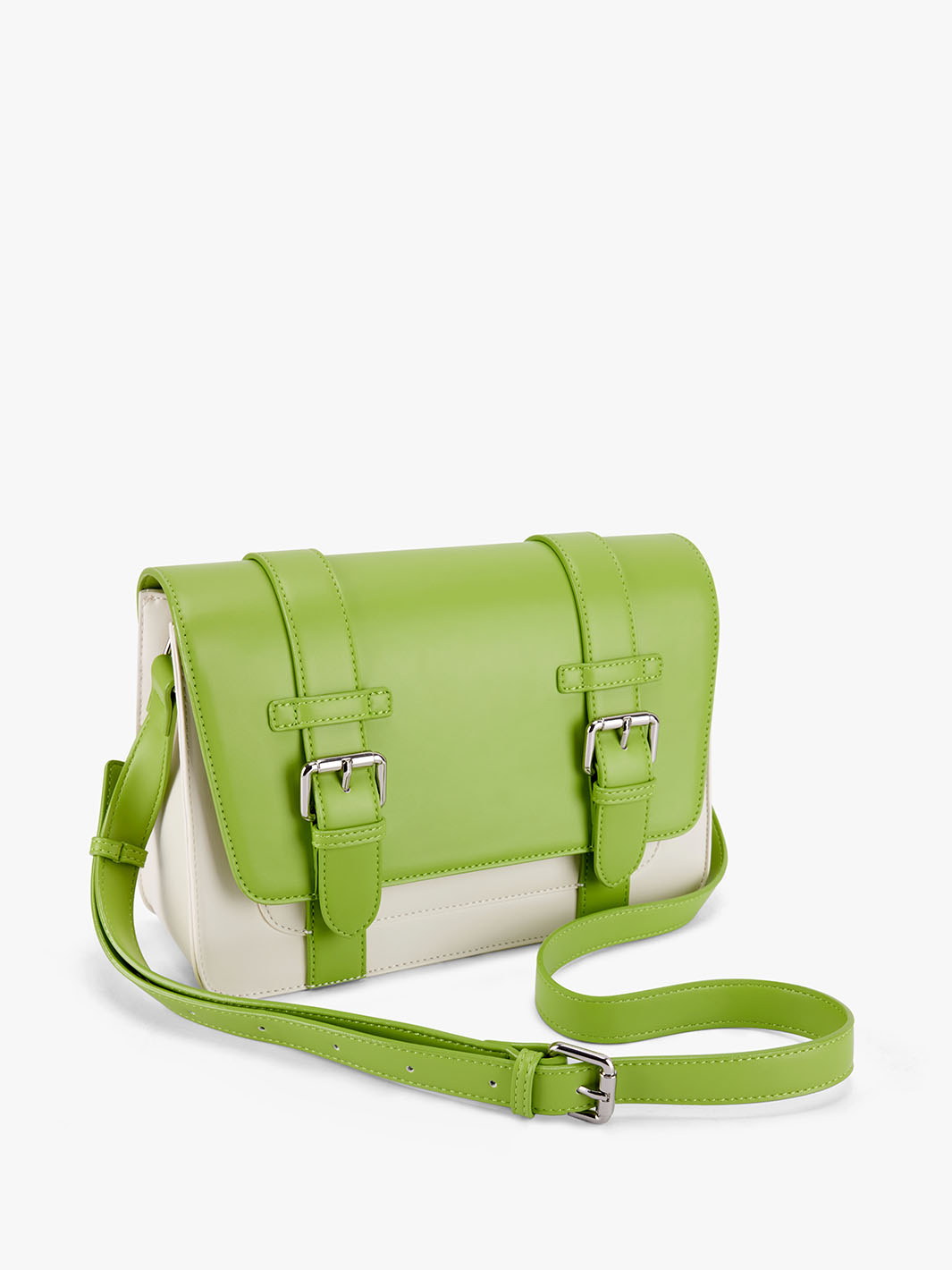 Jane Messenger Bag- Green
