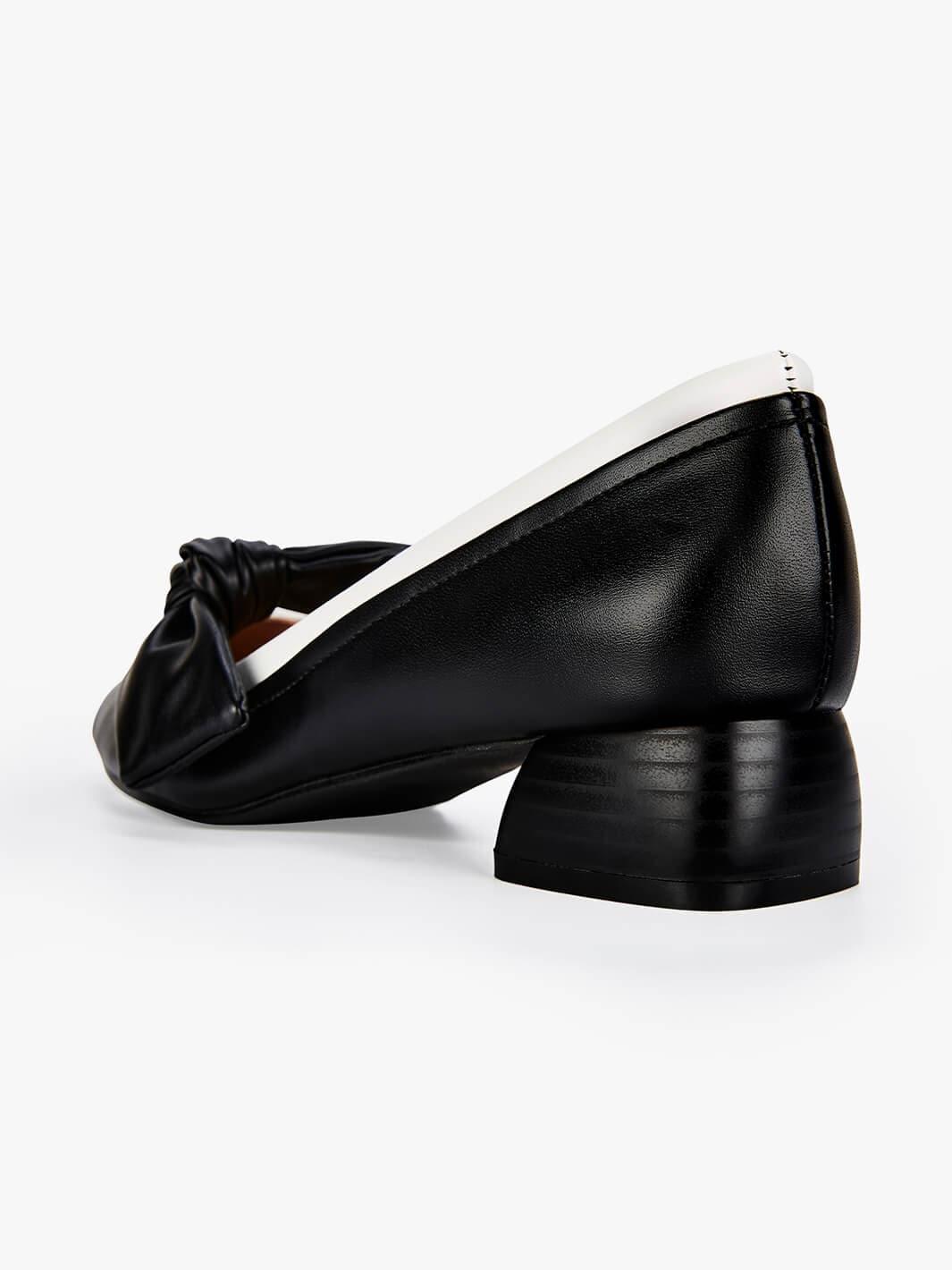 Cara Retro Bow Schuhe