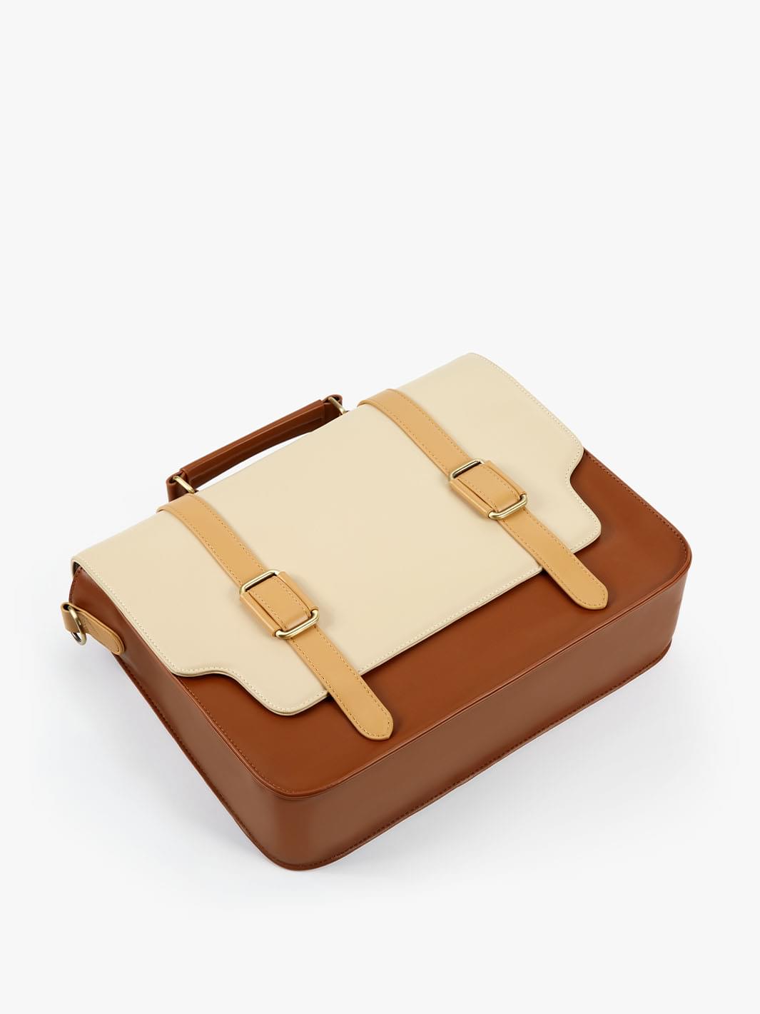 Charlie Unisex Vintage Vegane Aktentasche
