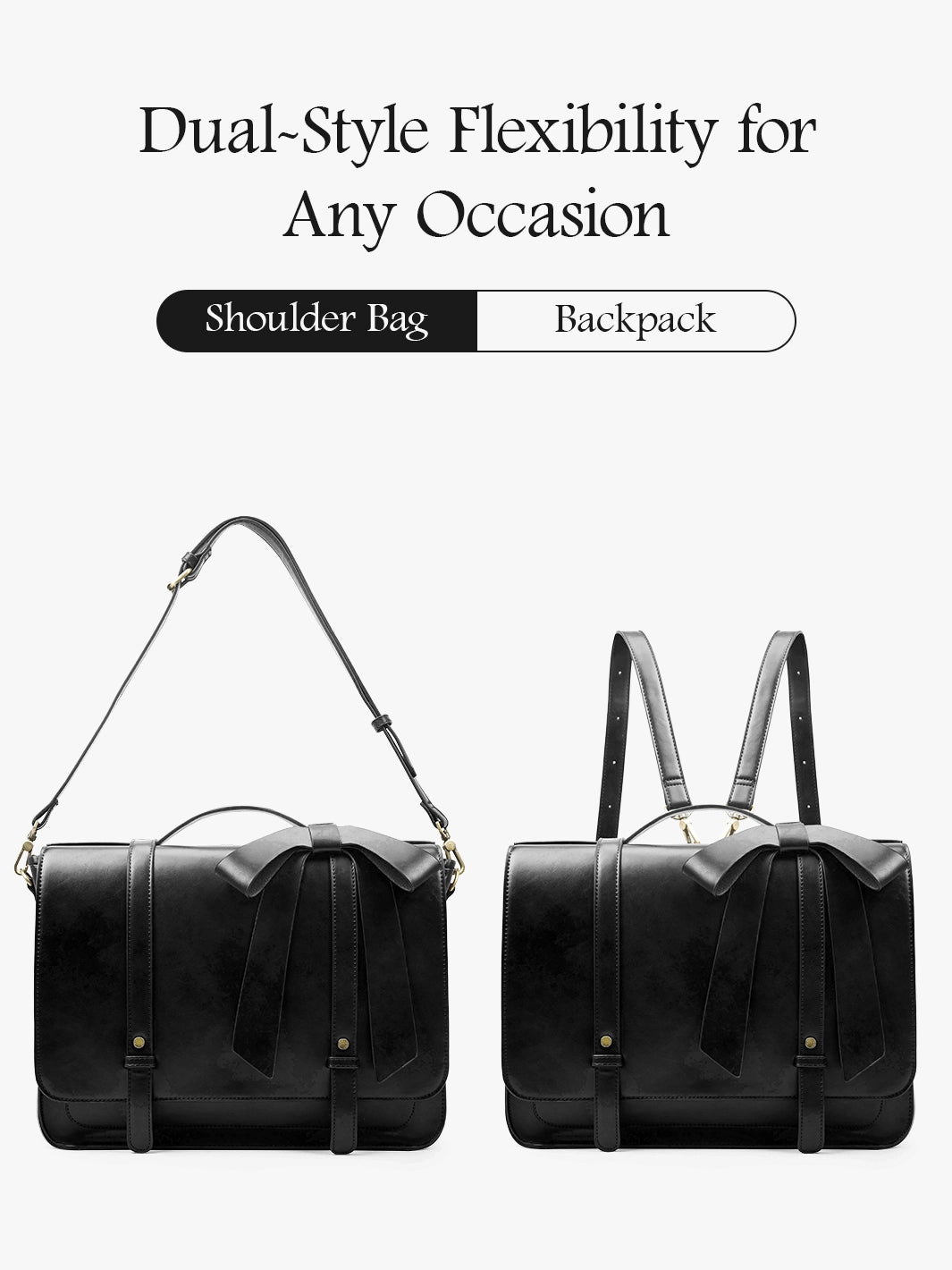 Summer Garden Romance Bow Briefcase