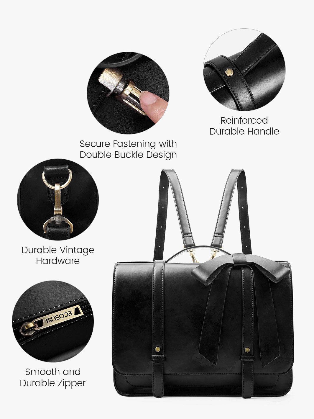 Summer Garden Romance Bow Briefcase