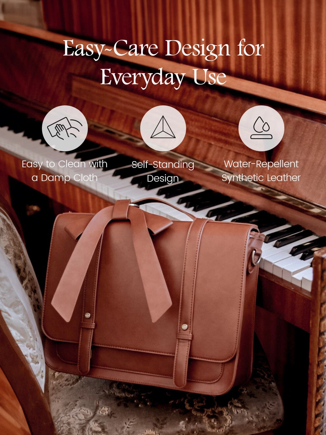 Summer Garden Romance Bow Briefcase