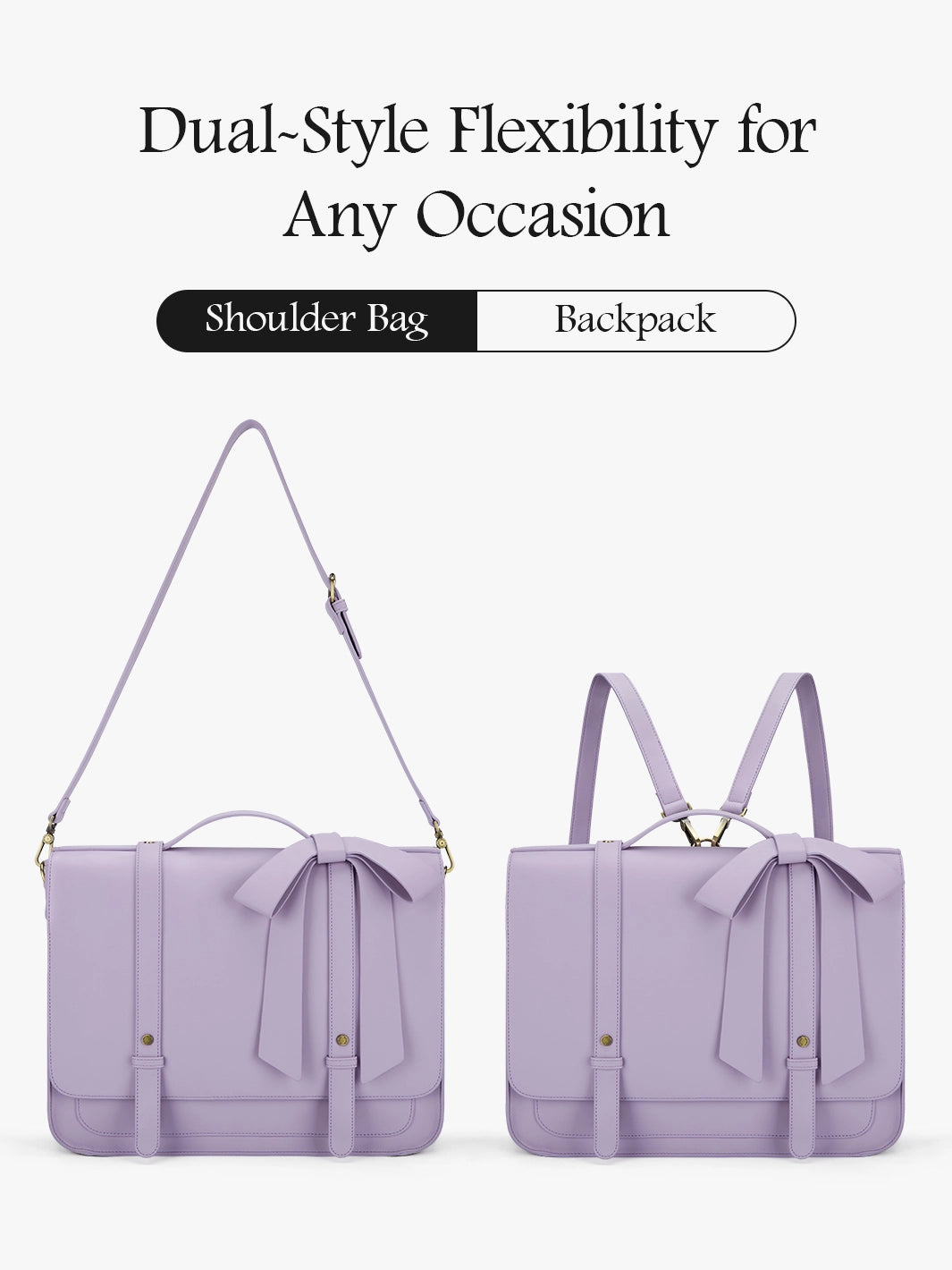 Summer Garden Romance Bow Briefcase