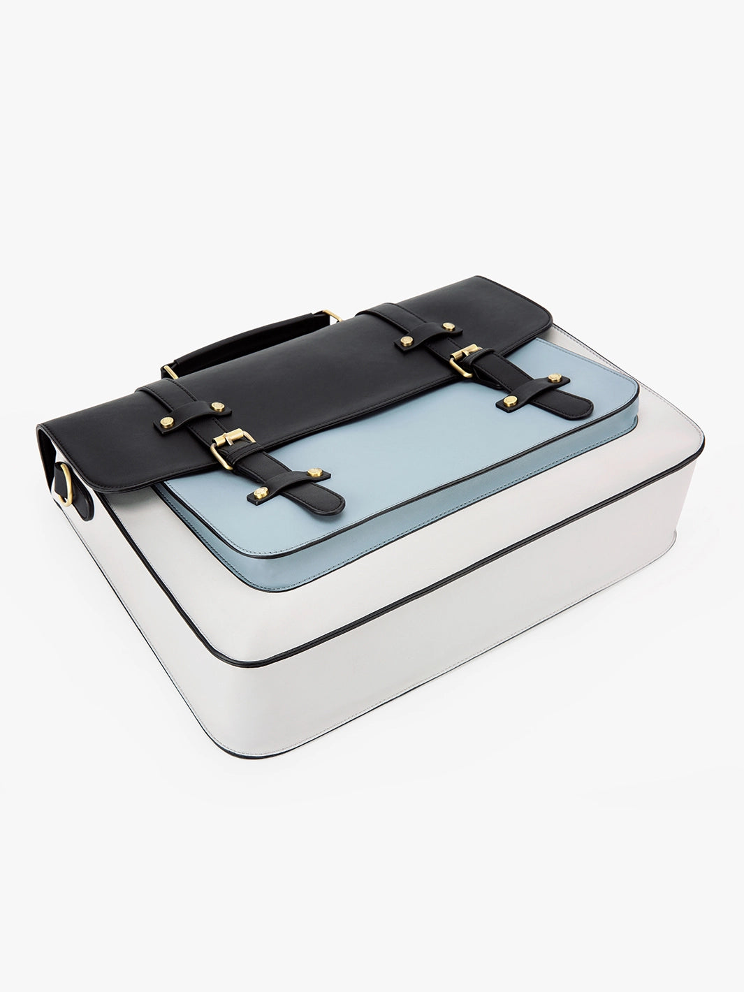 Düstere Vintage -Aktentasche