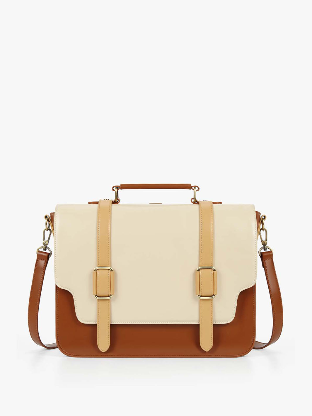 Charlie Unisex Vintage Vegane Aktentasche