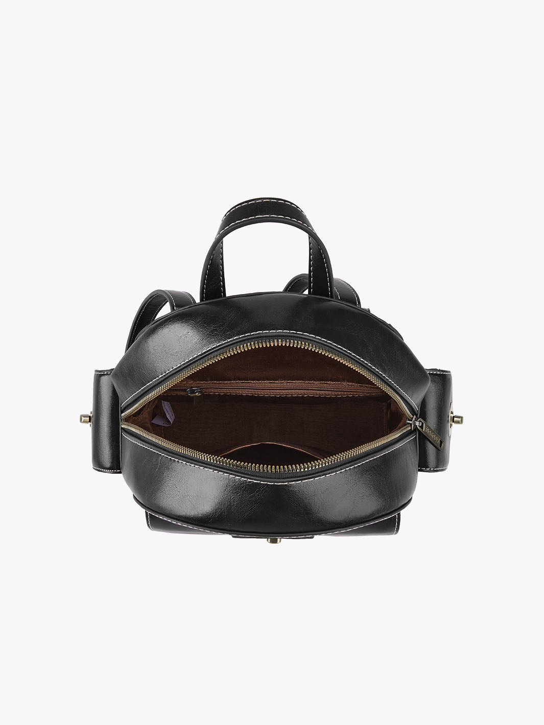 Alison vintage en cuir végétalien mini sac à dos