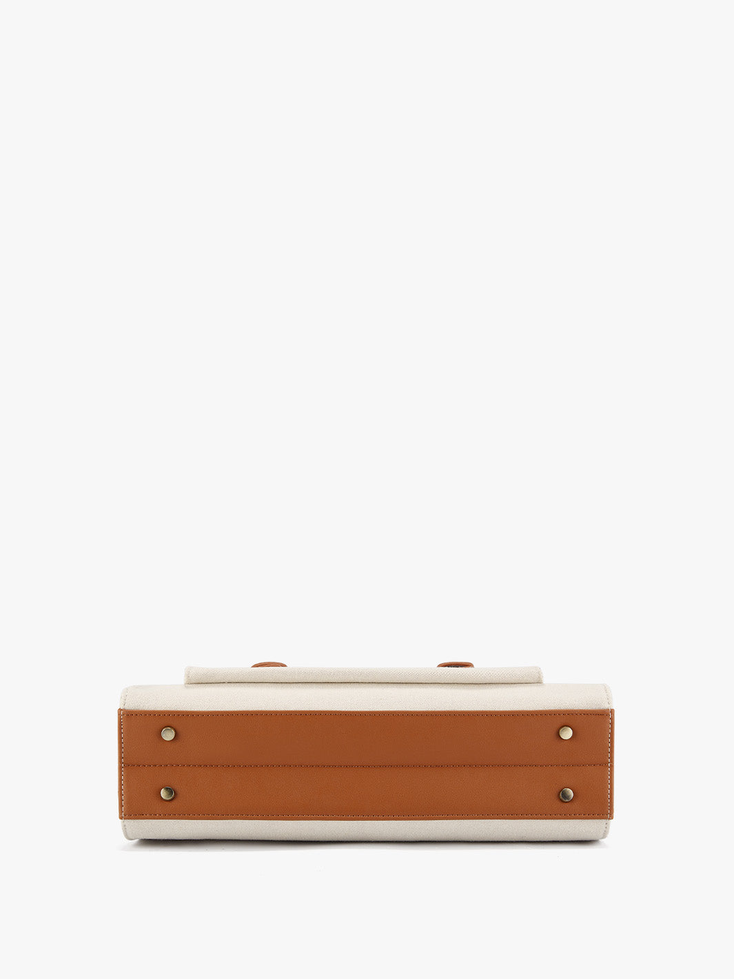 Olivia's Canvas 13" Tragetasche aus veganem Leder