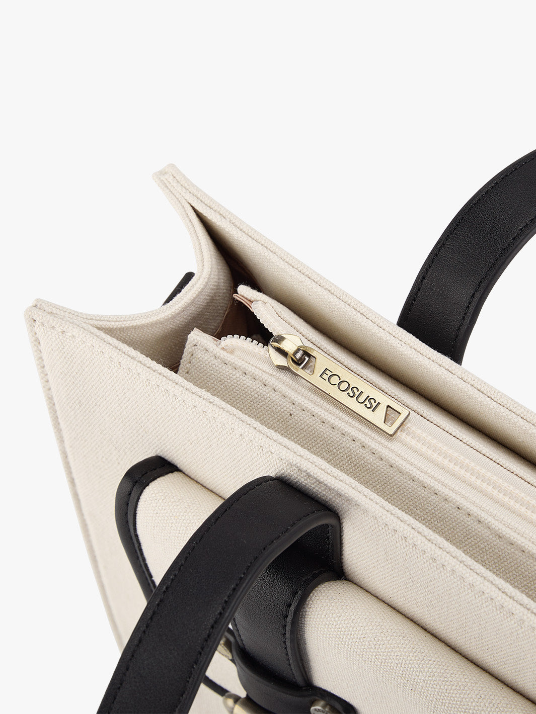 Olivia's Canvas 13" Tragetasche aus veganem Leder