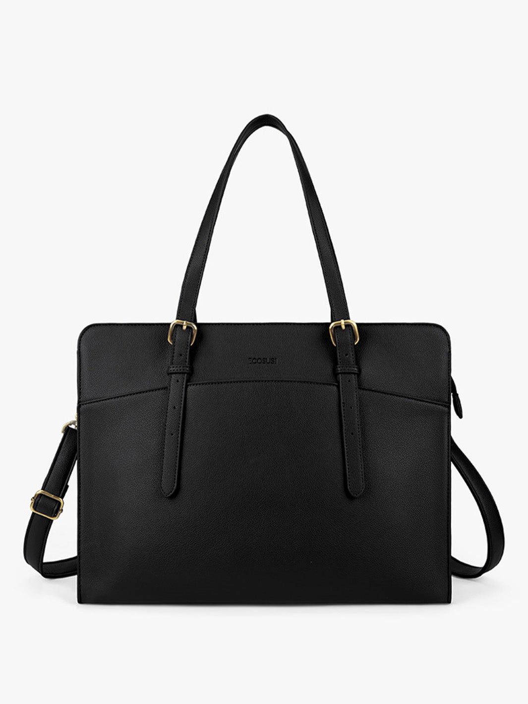 Vegan leather women's briefcase Clearance