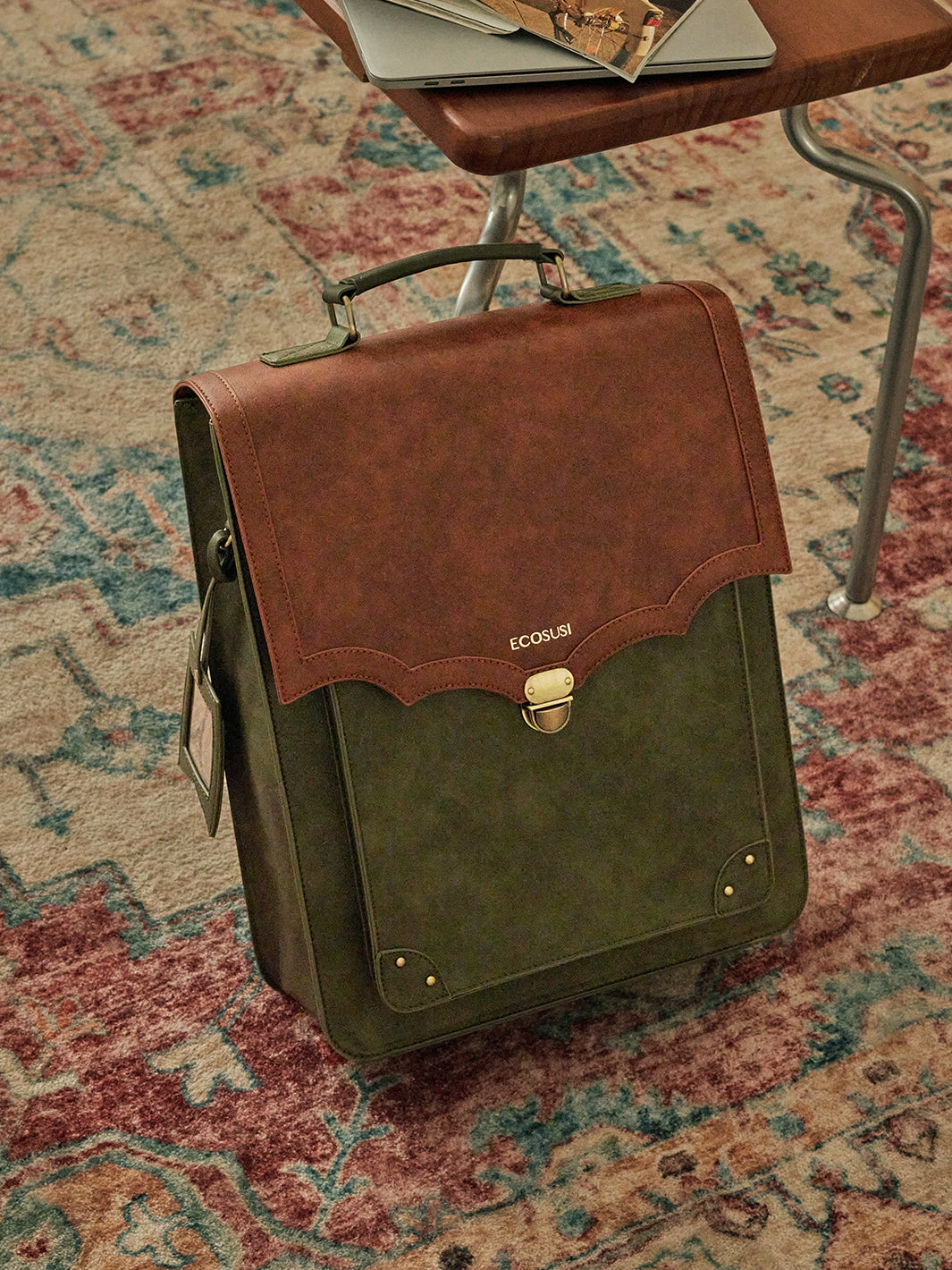 Aria vintage sac à dos pour ordinateurs portables de 11 à 5,6 pouces