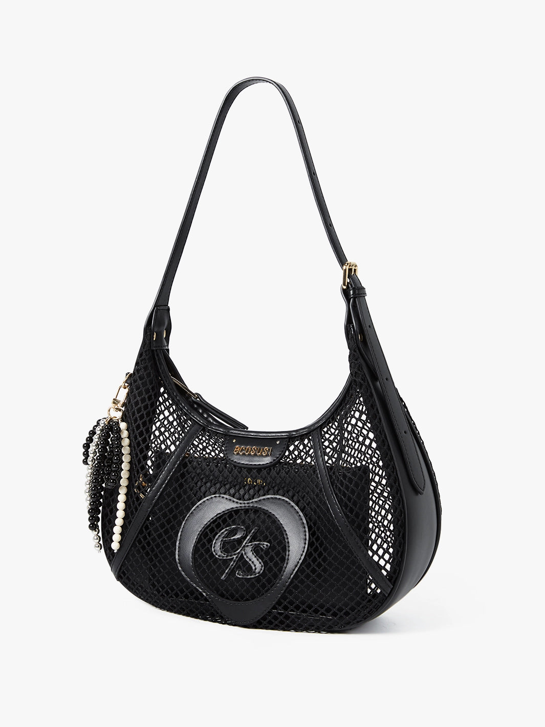 Siri Mesh Hobo Bag