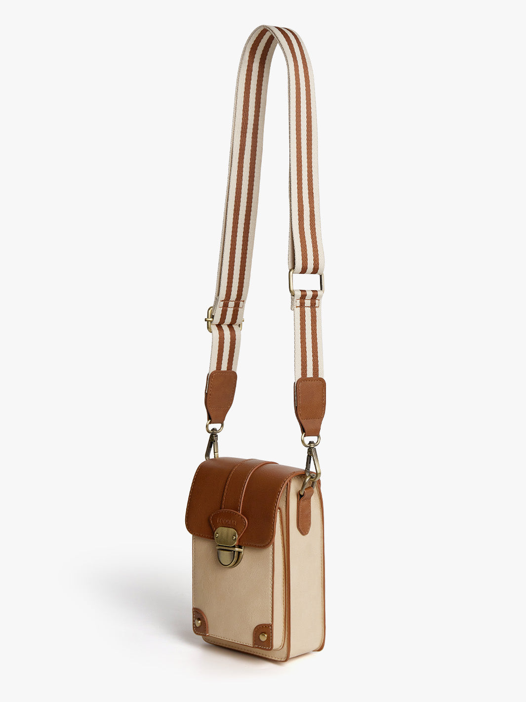 Kleine Vintage-Crossbody-Handytasche für Damen