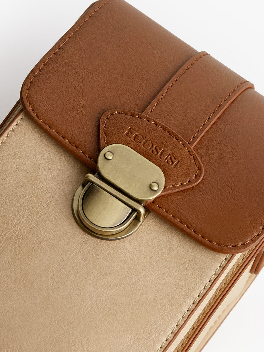 Kleine Vintage-Crossbody-Handytasche für Damen