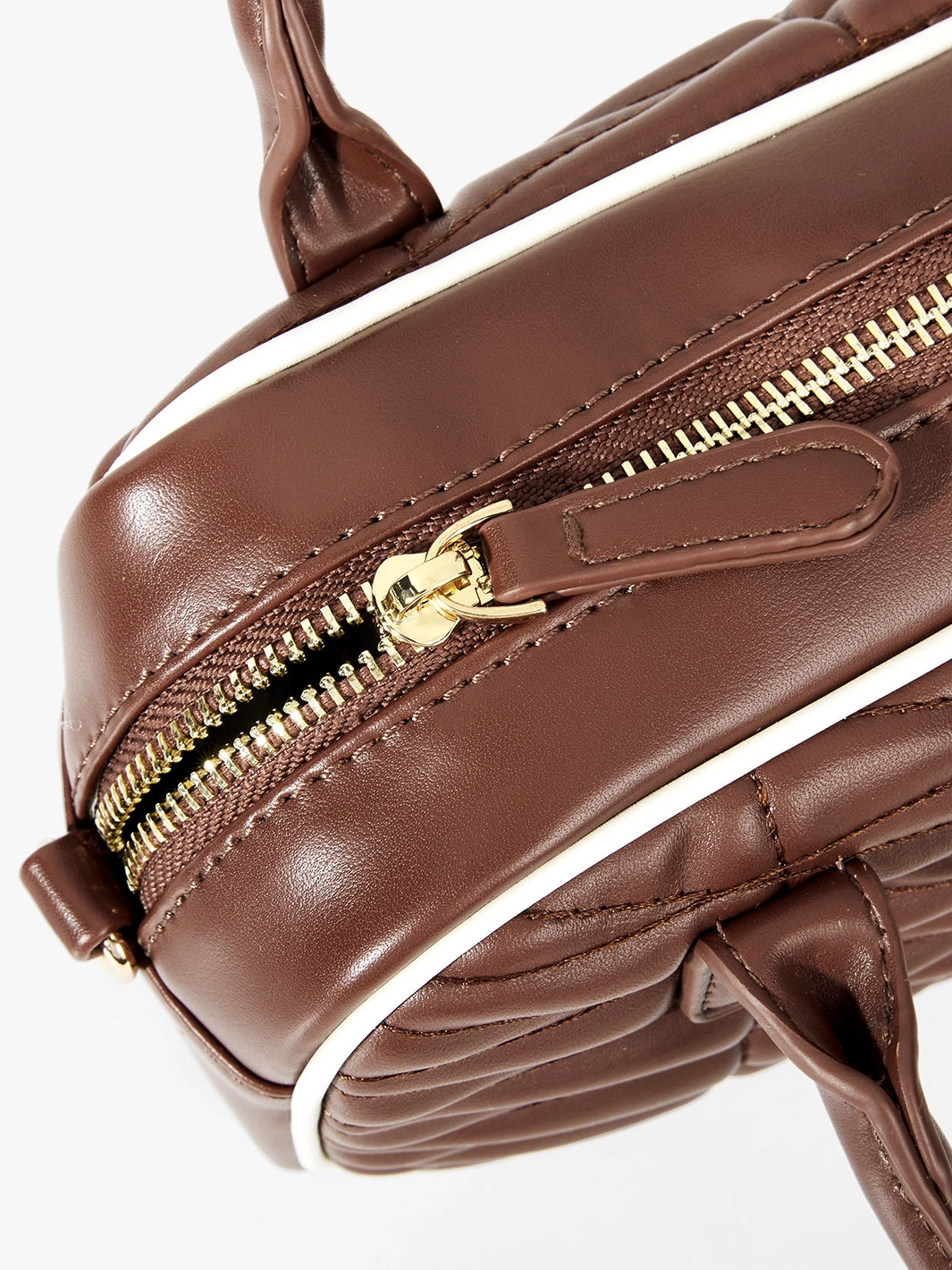 Claire Quilted Vegan Leather Pillow Bag