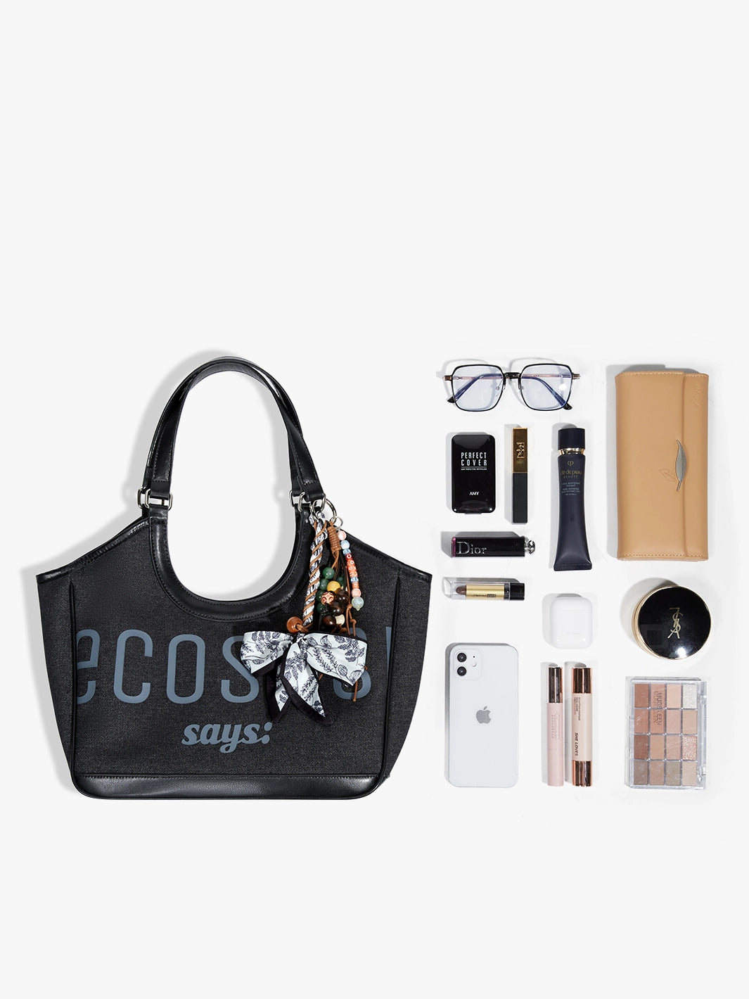 Elle Small Canvas Tote Bag