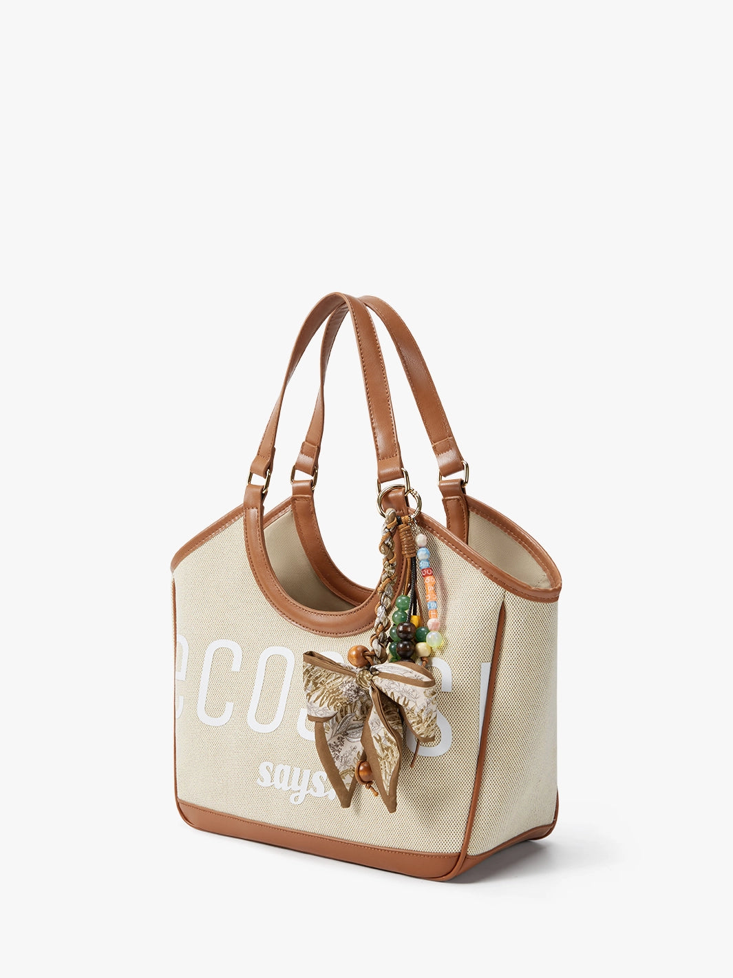 Elle Small Canvas Tote Bag