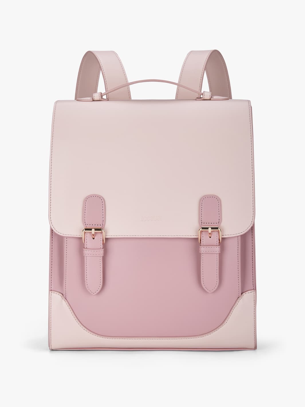 Verbena Vintage Laptop Backpack-Pink Stylish Functional– Ecosusi