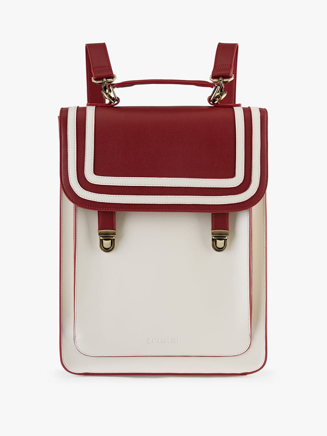 pamper Beak lesson Red Stripe Laptop Backpack - Classic Design– Ecosusi