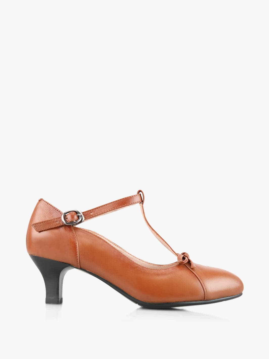 Chaussures en cuir à bout pointu pour femmes