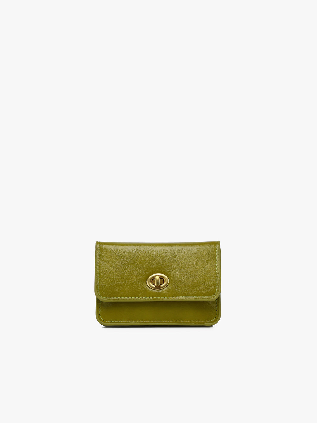 Vintage Twist Lock Mini Wallet