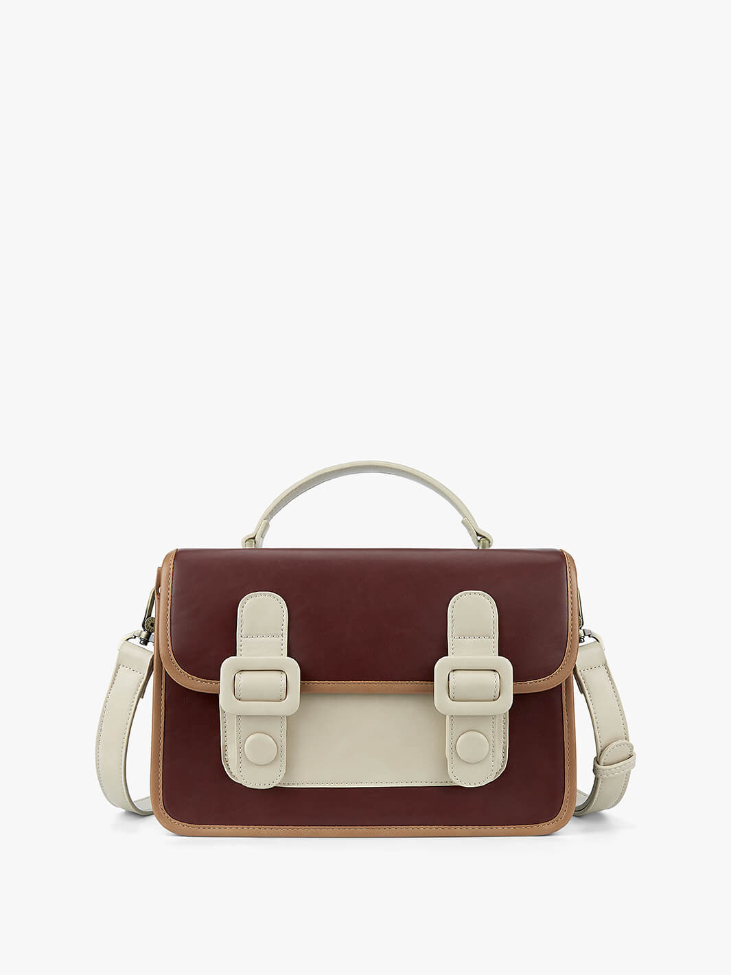 Zinnia Small Briefcase-Pink