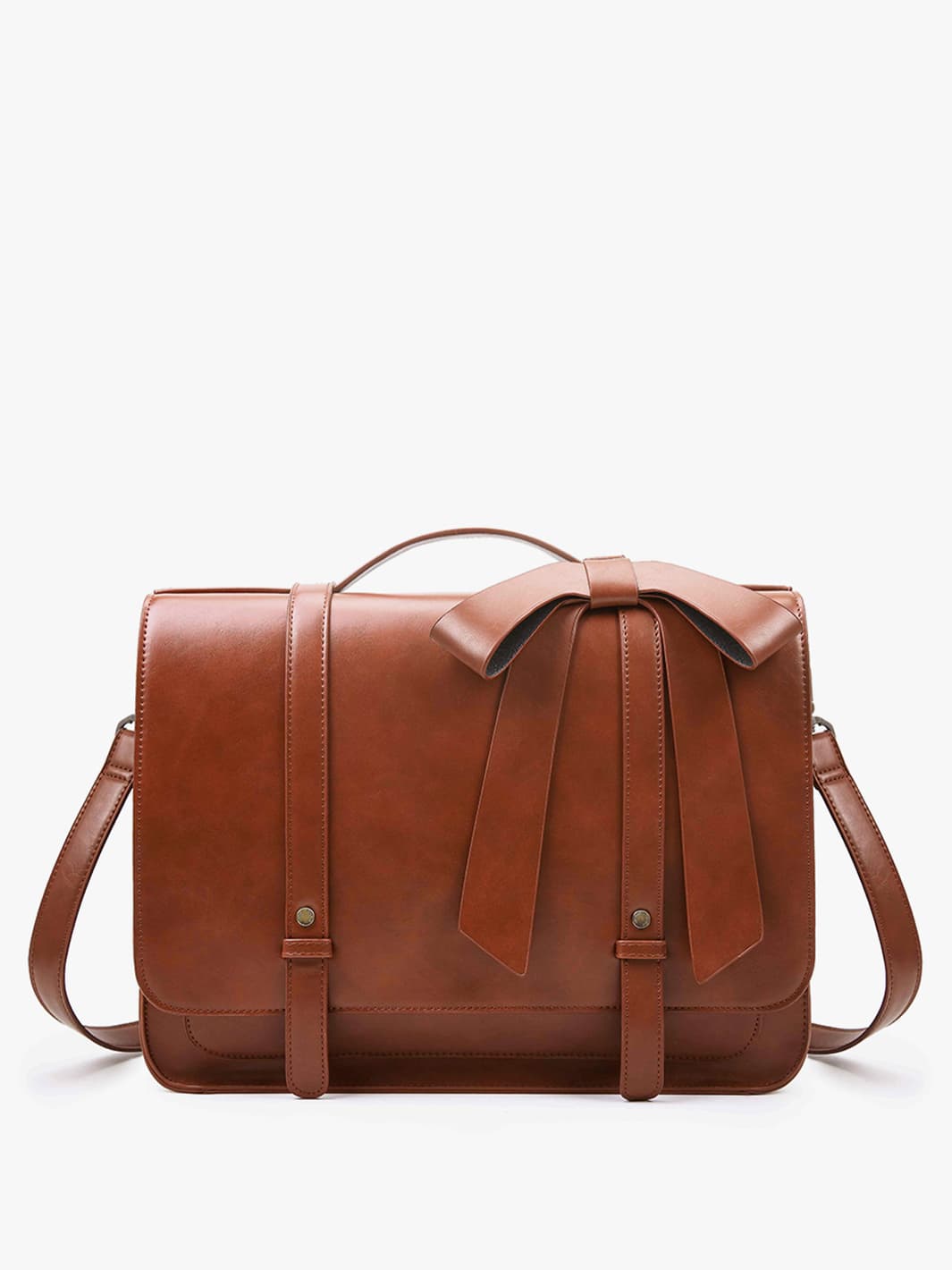 Vintage Briefcases Backpack : Summer Garden Brown Backpack for Women