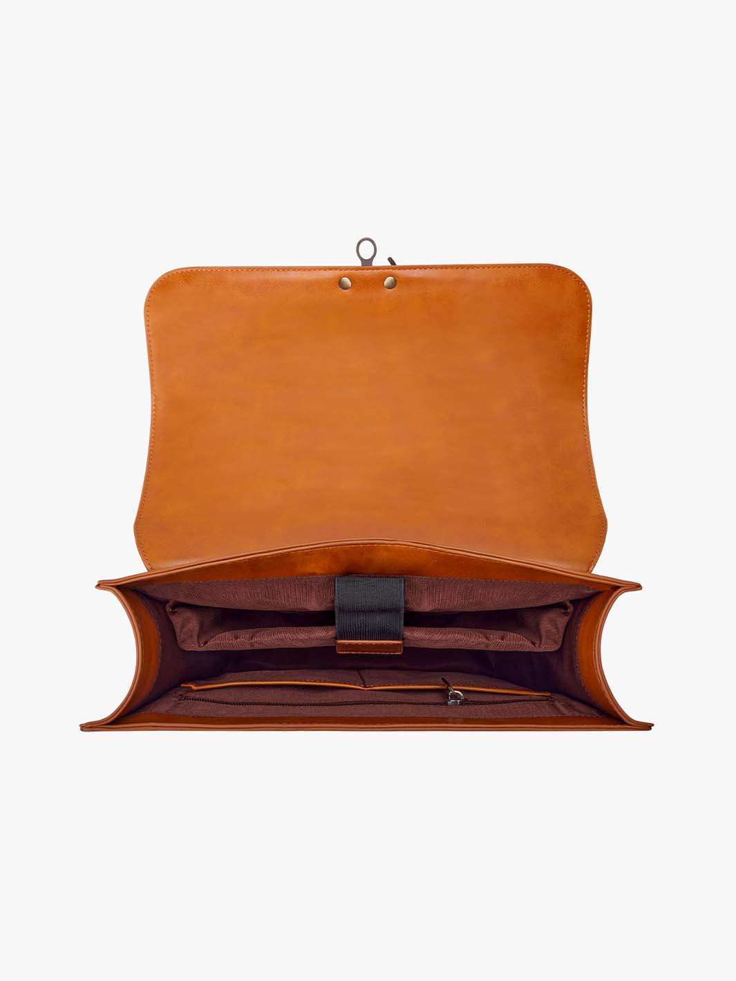 DUSK - Women's Vintage Backpack - Orange brown