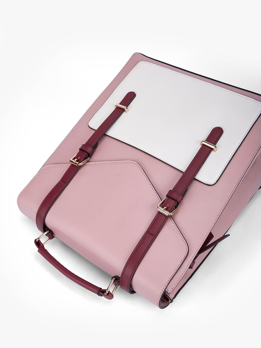 Belladonna Vintage Backpack- Pink