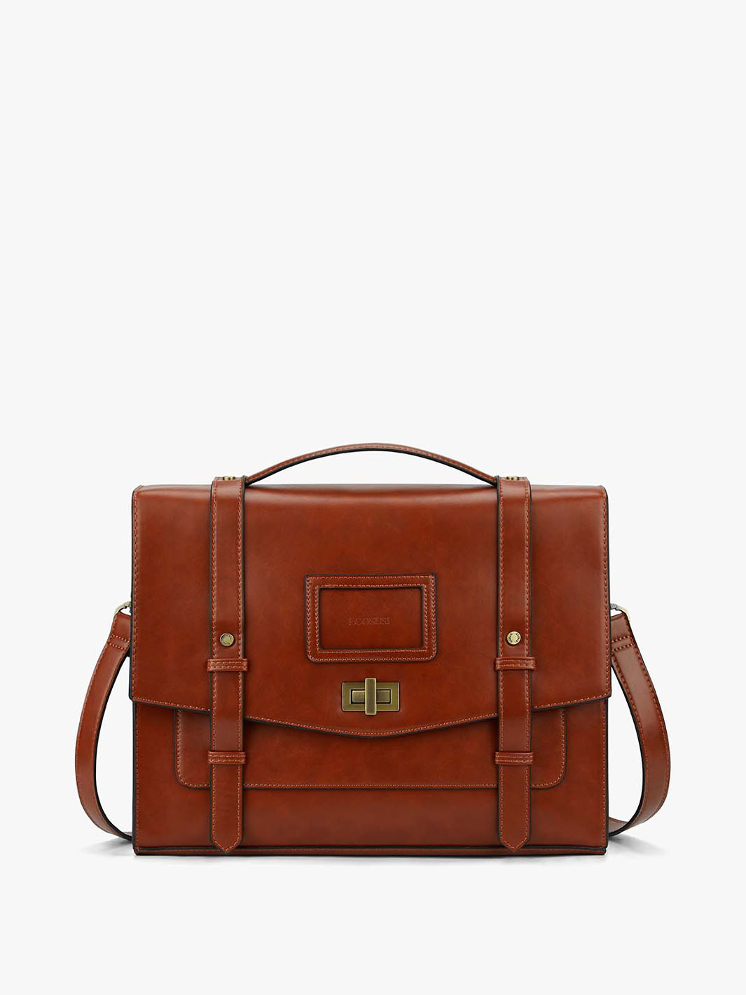 Ecosusi Tote Bag Convertible Backpack for Women Vegan Leather Handbag Multifuction Shoulder Bag