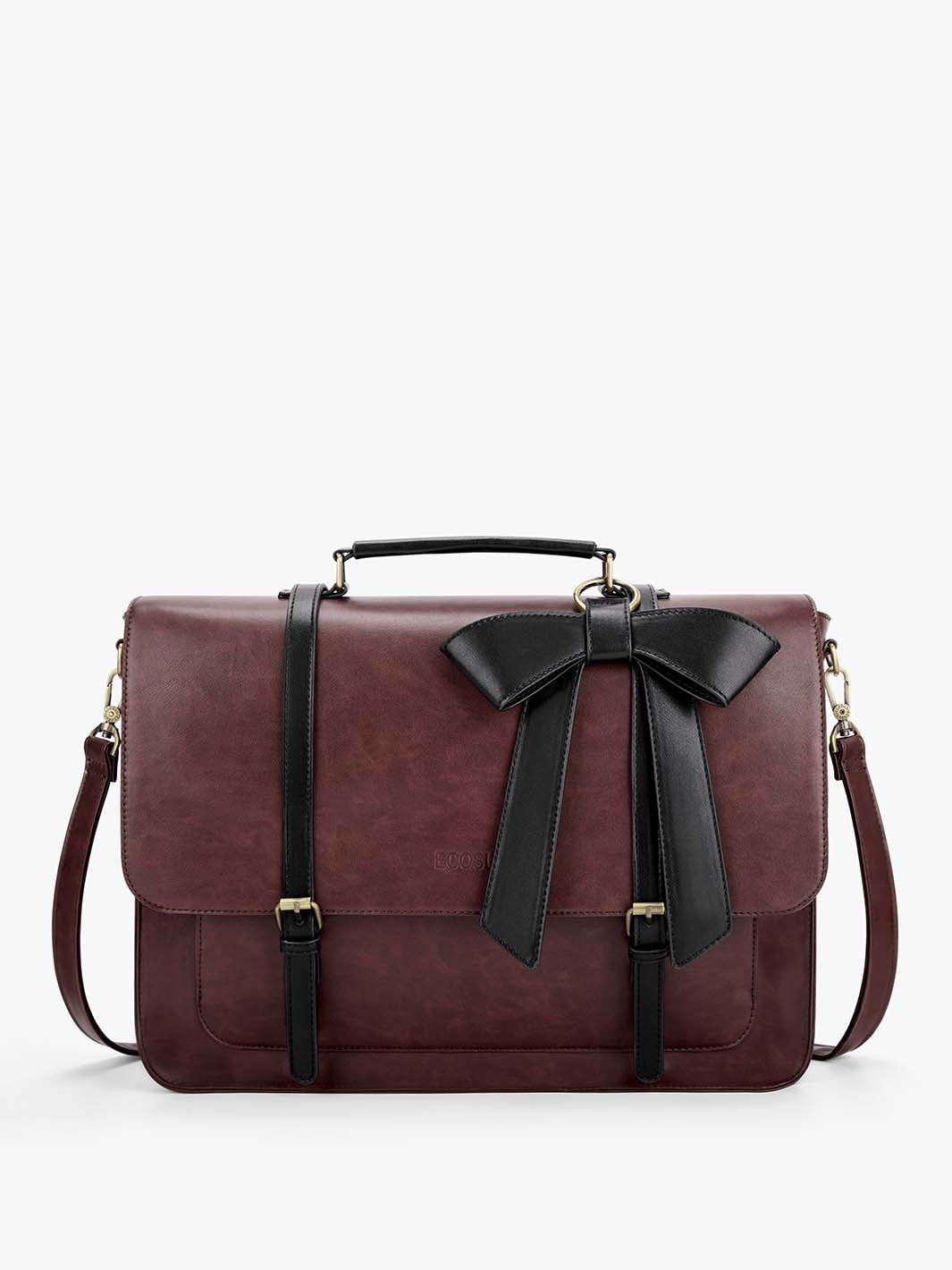 Women's Vintage-Inspired Vegan Leather Bag