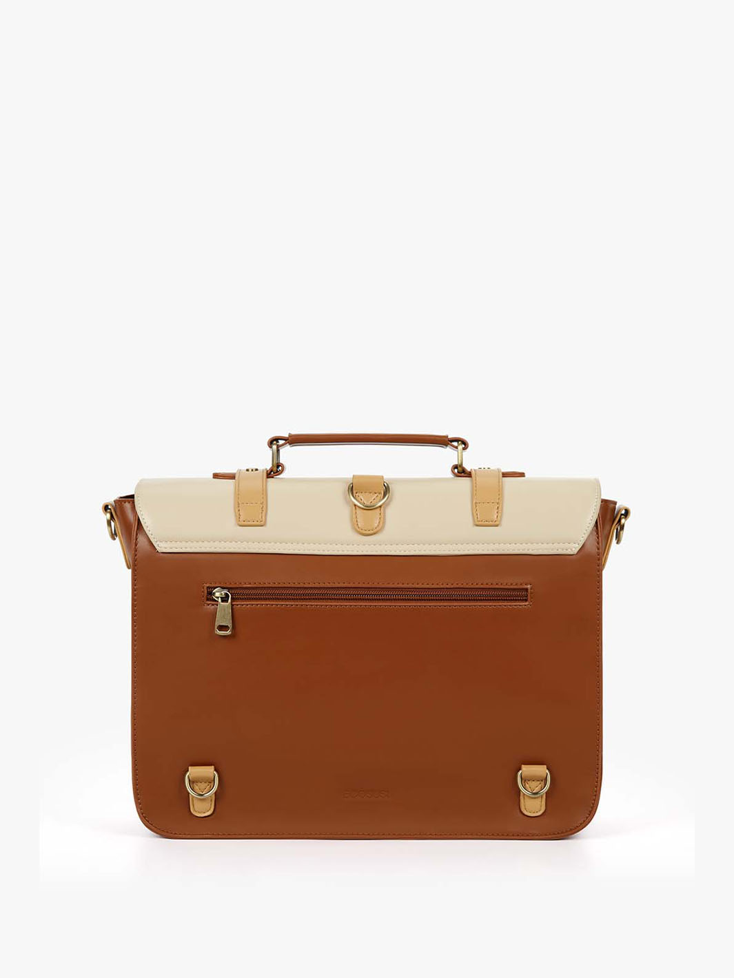 Charlie Unisex Vintage Vegan Briefcase