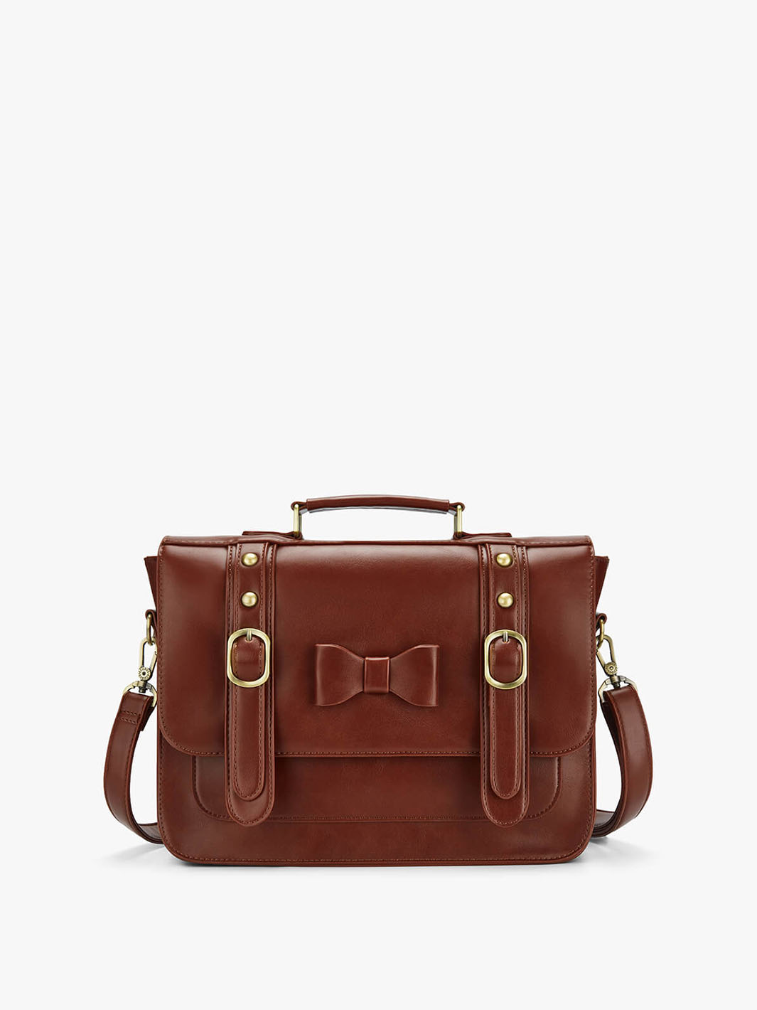 Large Capacity Handbags Women's Pu Leather Messenger Bag 