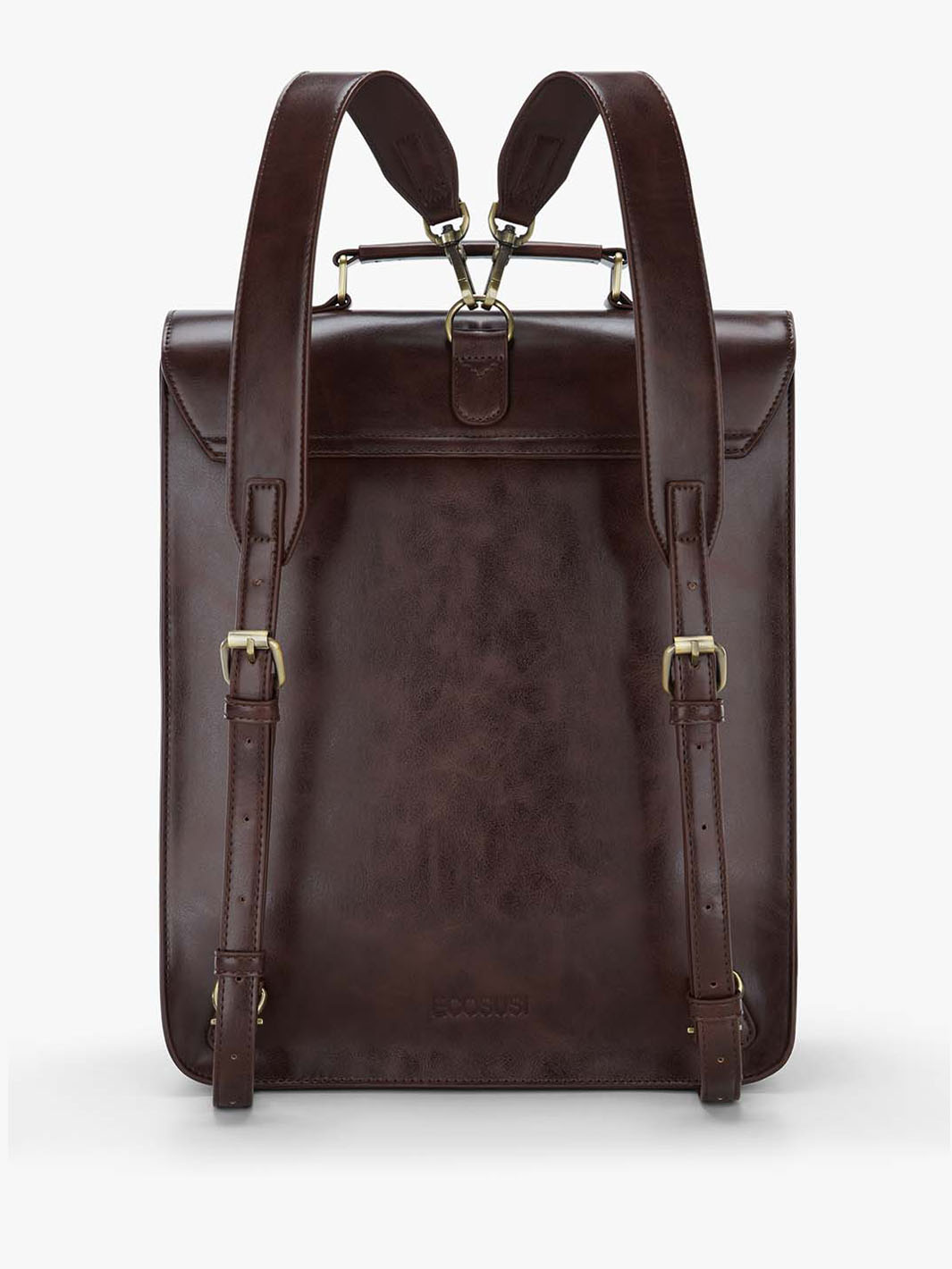 Leather backpack handbag for Women: Ecosusi Vintage Backpack
