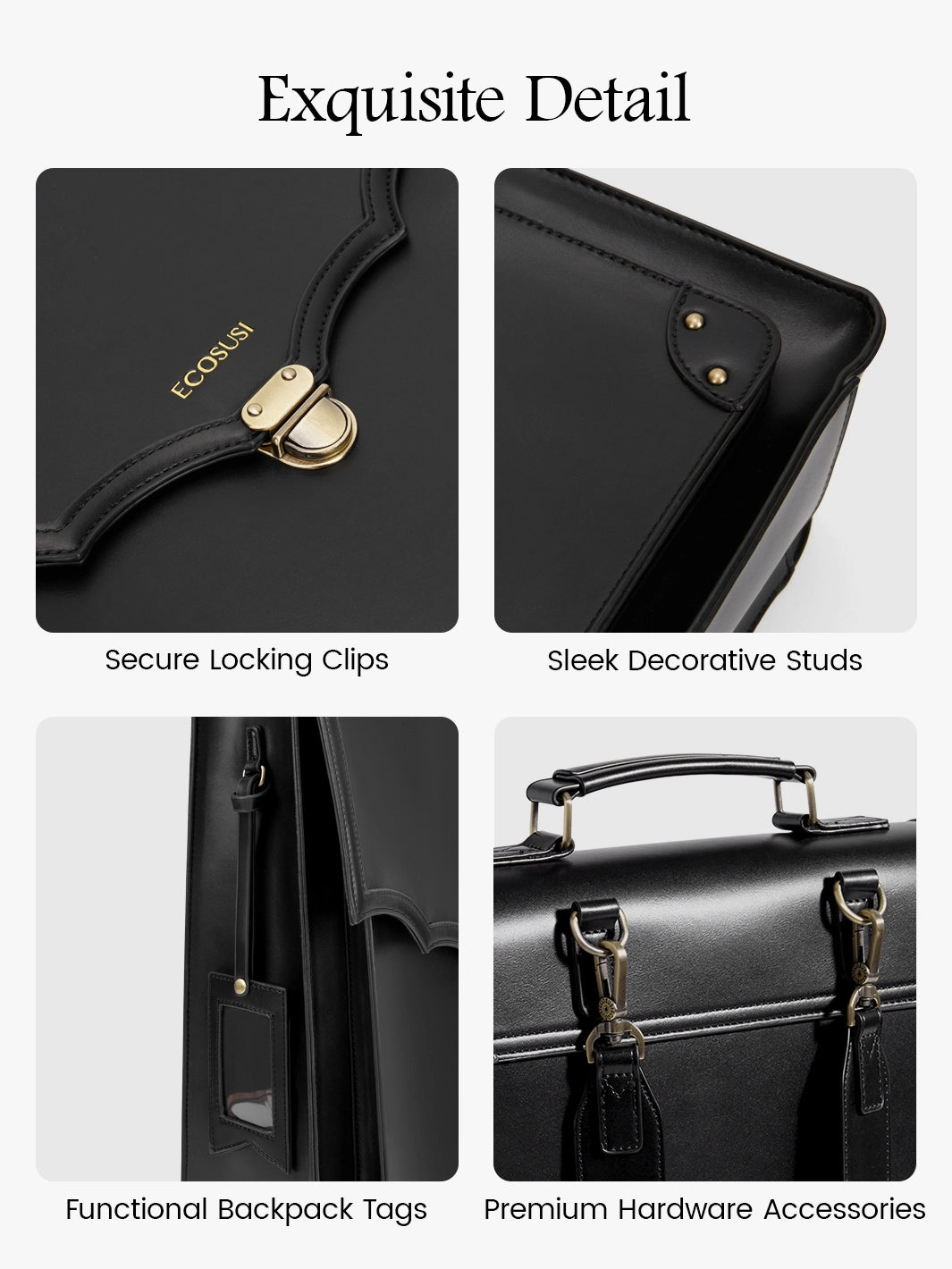 Aria Vintage Backpack for Laptops 11-15.6 Inches