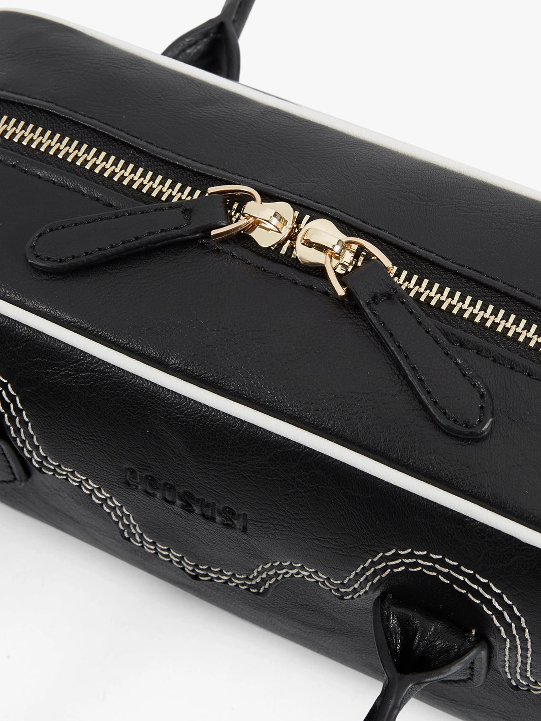 Evelyn Vegan Leather Baguette Bag