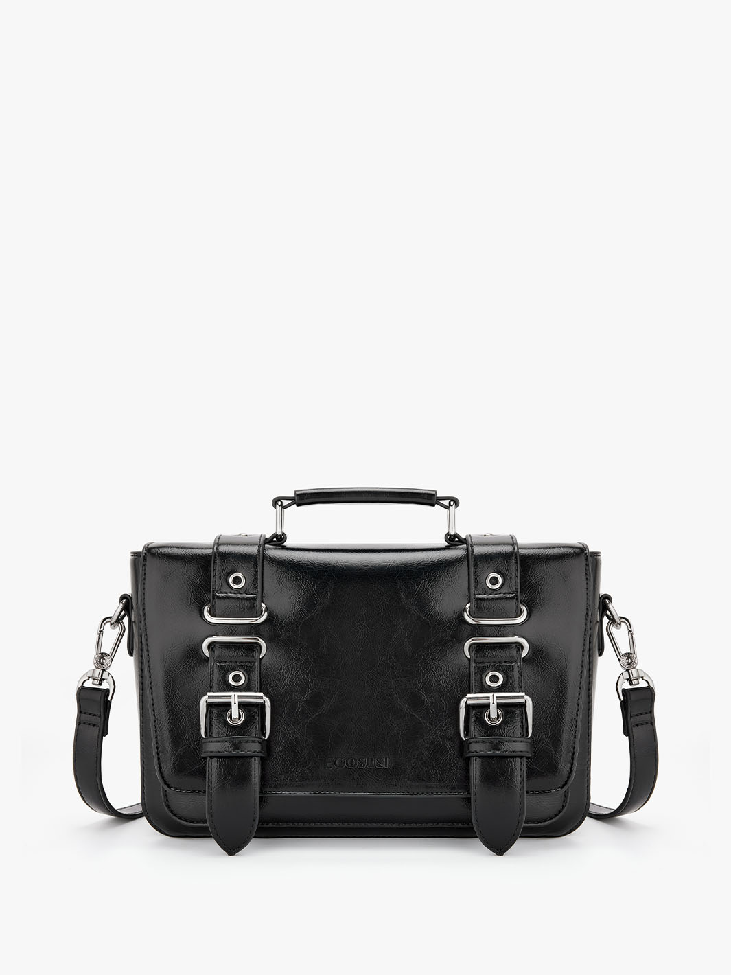 Women's Vintage-Inspired Vegan Leather Bag