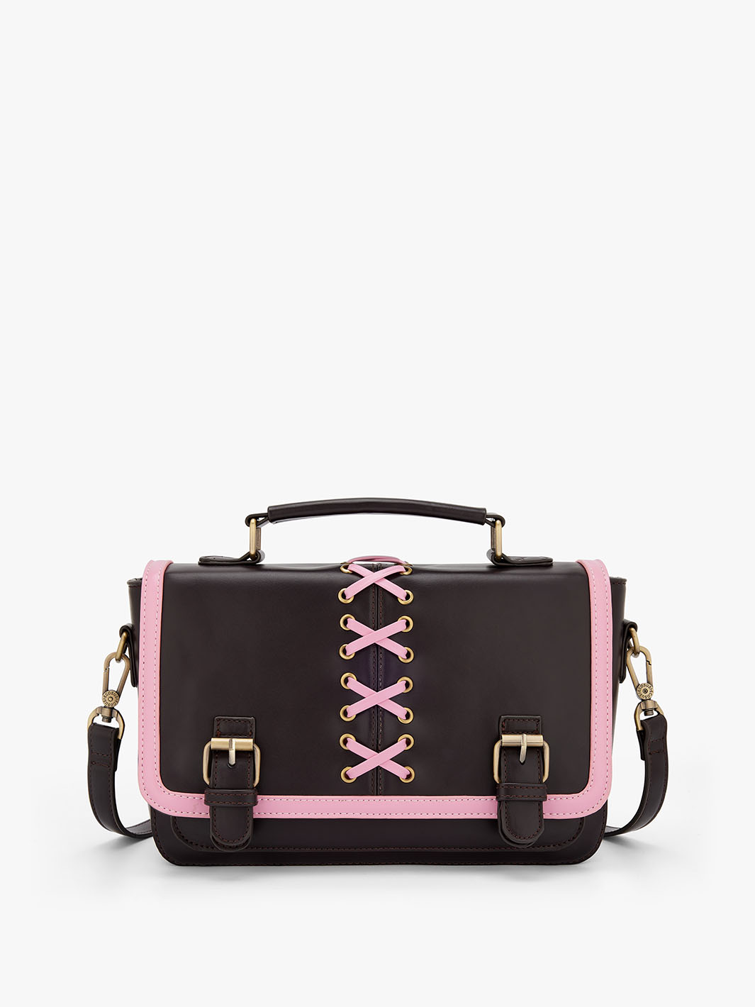 Vintage Vegan Messenger Bag Ecosusi Victoria Stylish & Cute