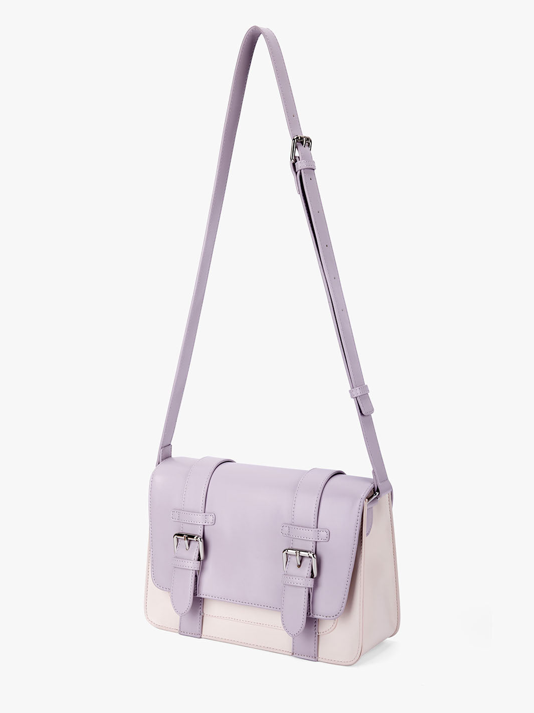 Jane Messenger Bag- Light Violet