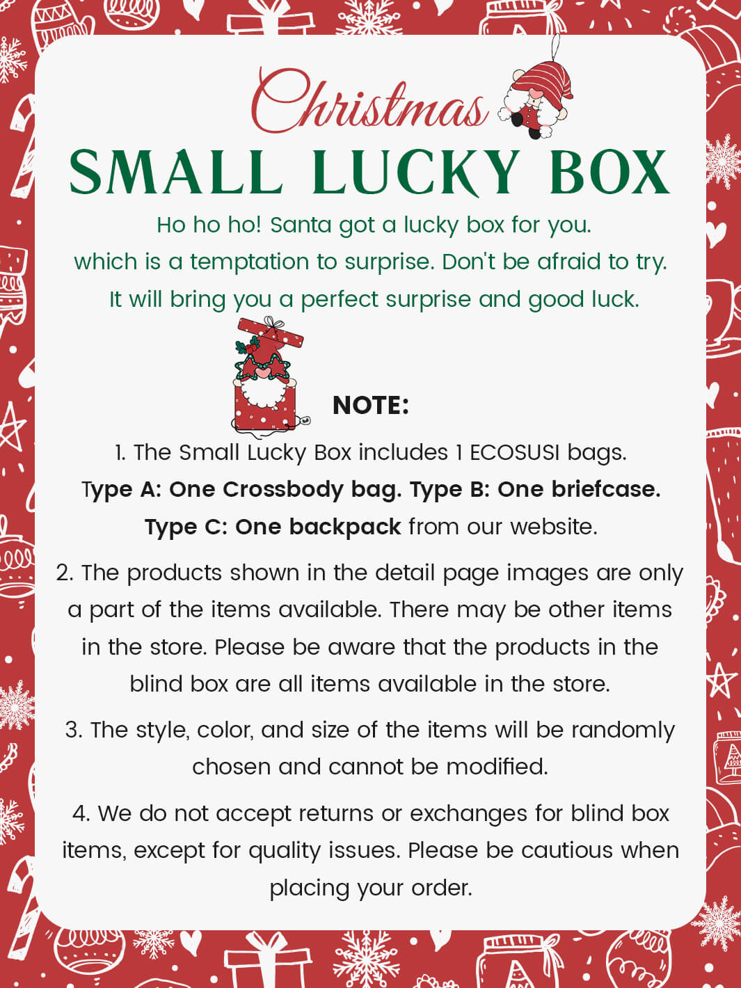 Borsa a tracolla Lucky Box