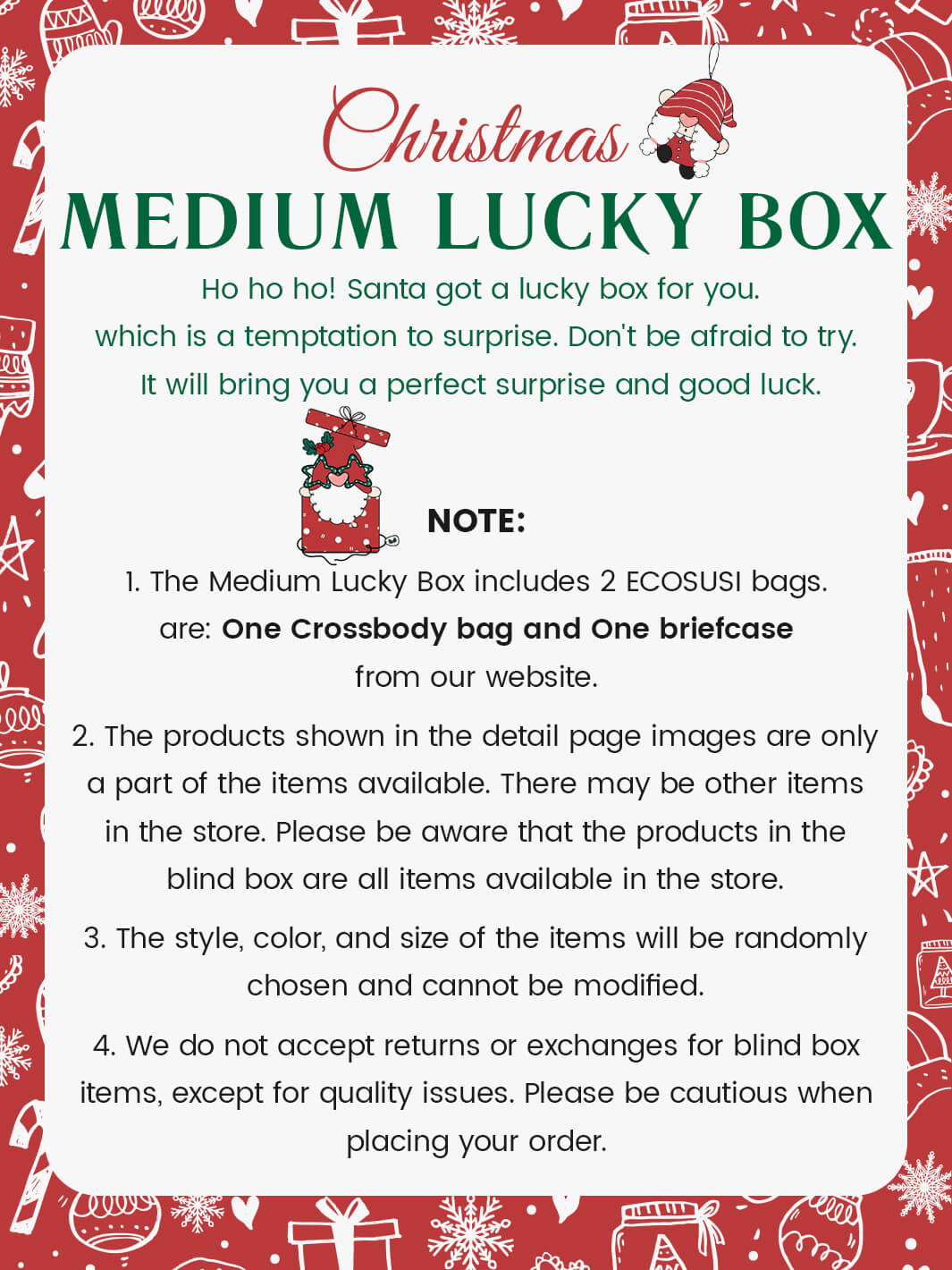 Medium Lucky Box