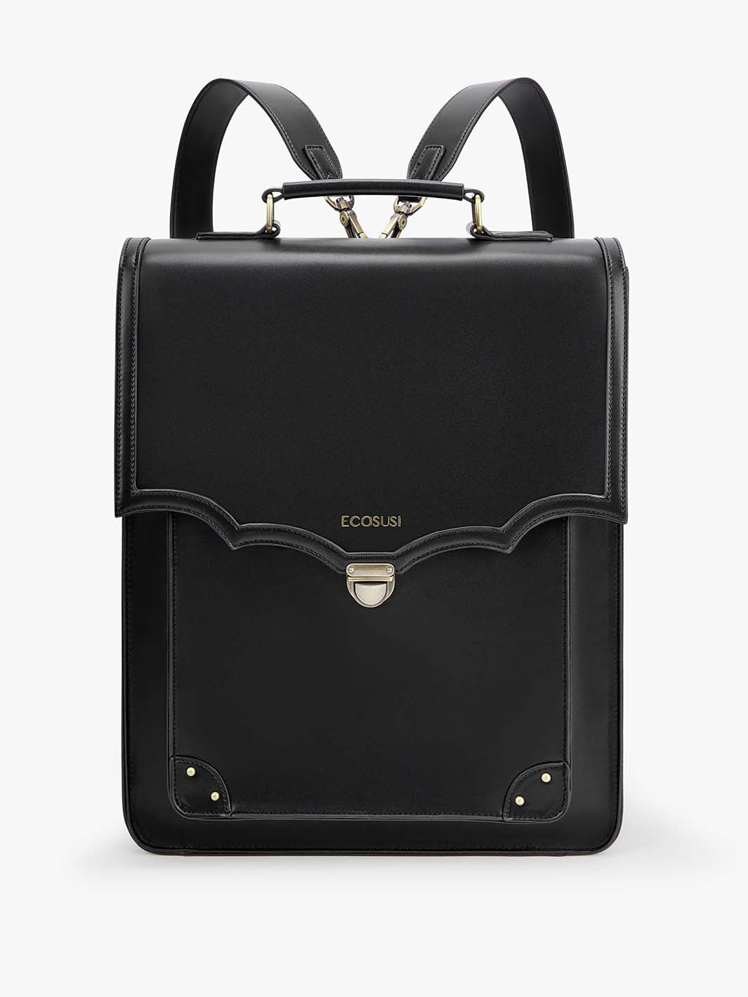 Ecosusi Aria Vintage Backpack,Stylish 15.6-inch Laptop Bag
