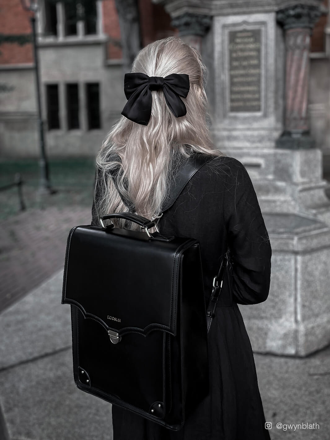 Ecosusi Aria Vintage Backpack,magical academy-inspired design
