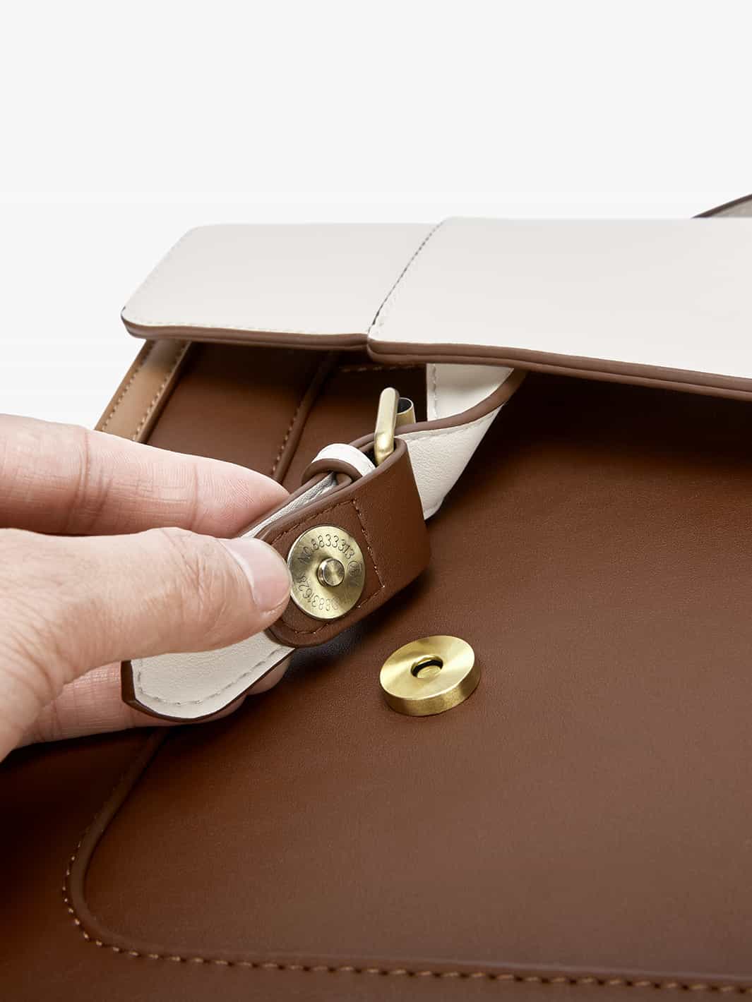 Julie Vintage Vegan Briefcase - Classic Elegance for Work and Travel–  Ecosusi