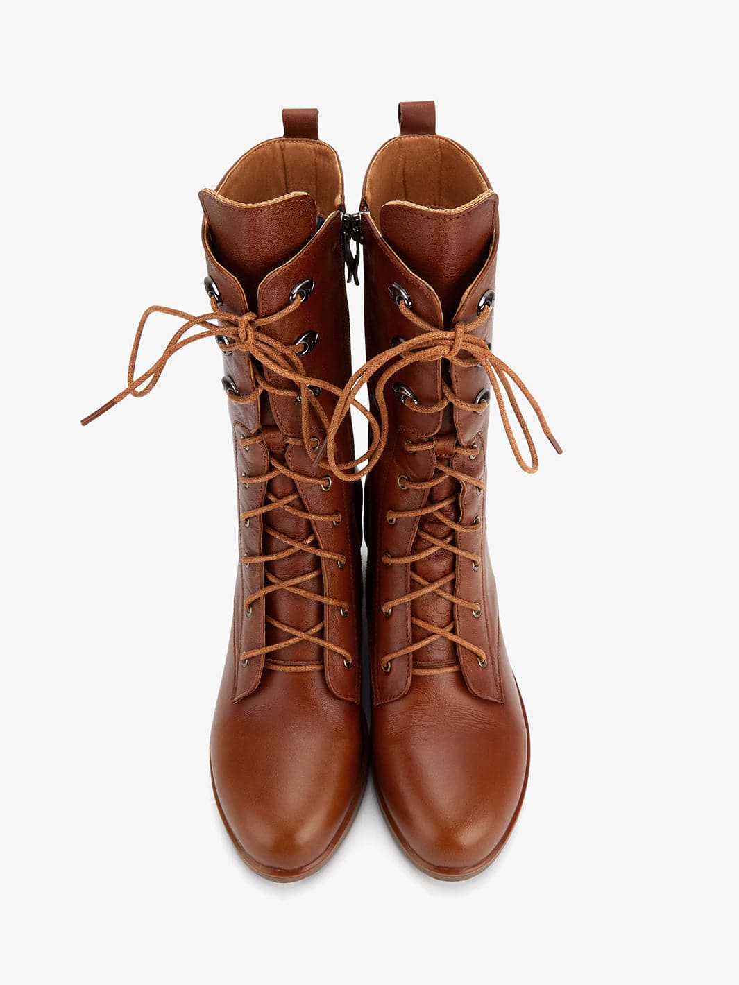 lace up vintage boots