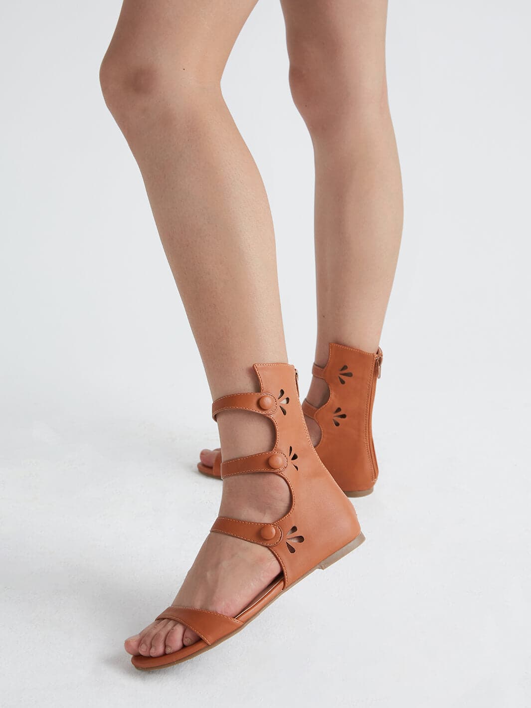 Women's Mossimo Supply Co. Lavinia Sandal  Brown gladiator sandals,  Polyvore fashion sets, Fashion shoes